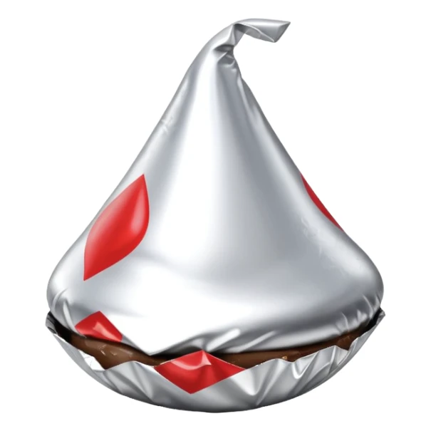 Hershey kiss sticker
