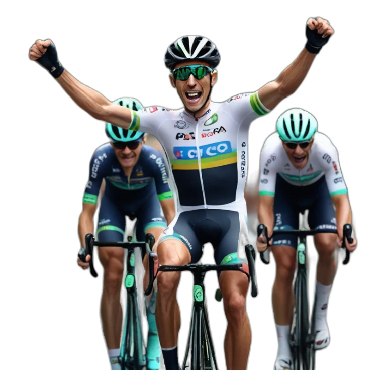 Pogacar win in il Lombardia sticker