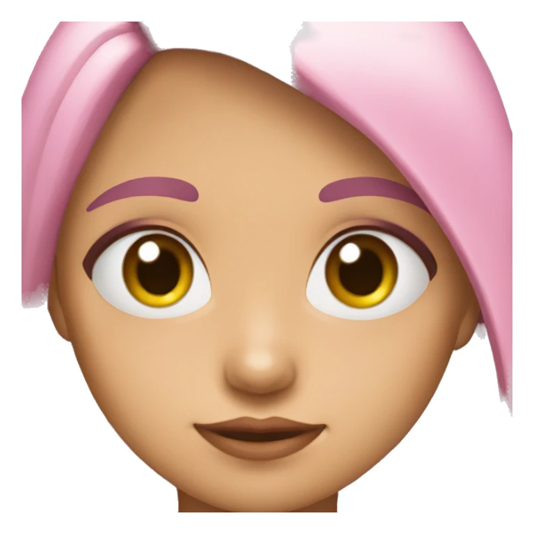 Niña pelirroja corazon sticker