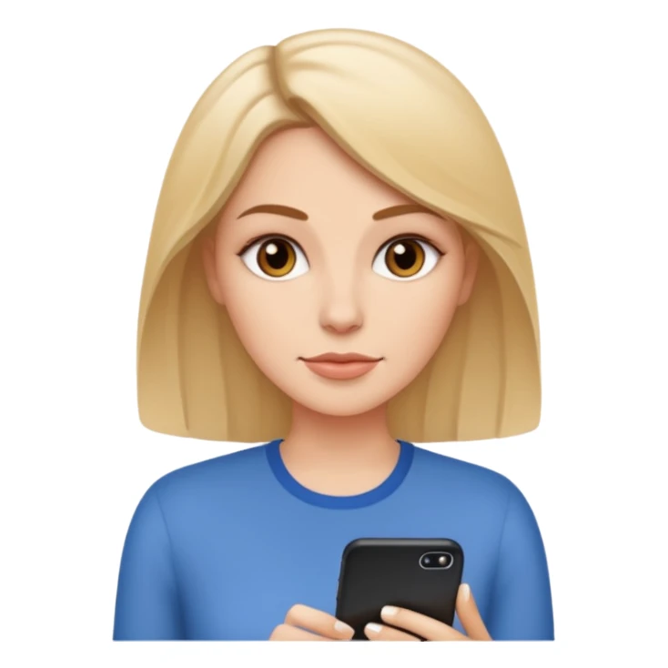 ios tech blogger about apps white female sticker