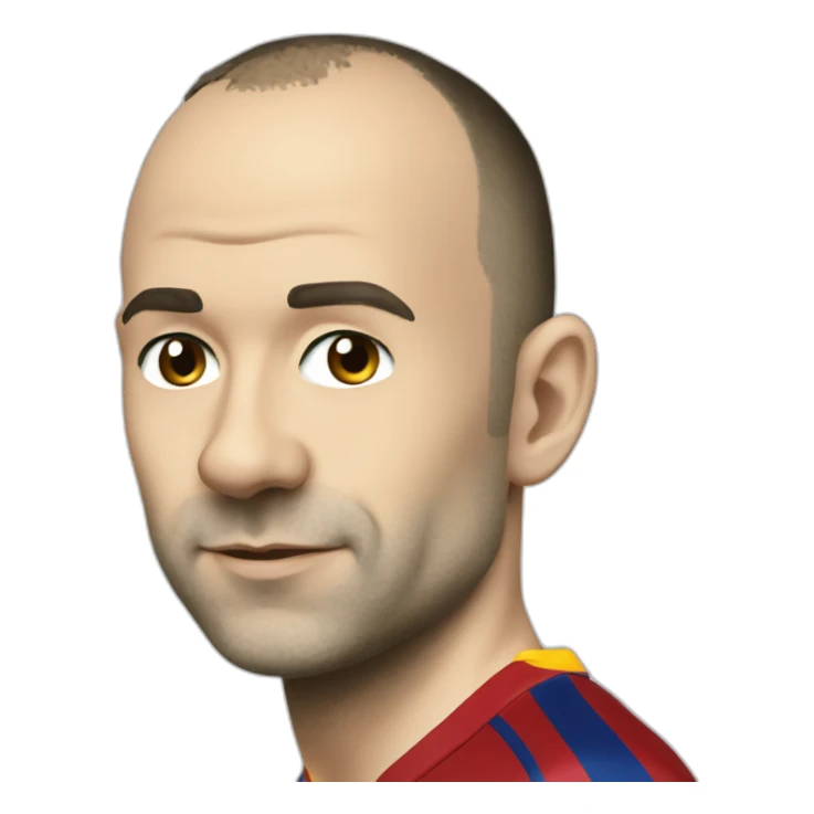 iniesta sticker