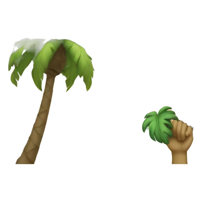 PALM AND BECAH sticker