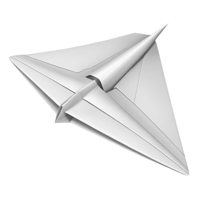 papper plane  sticker