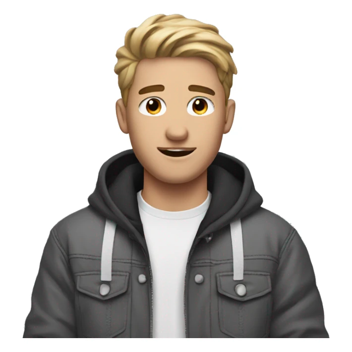 Chill guy from tiktok sticker