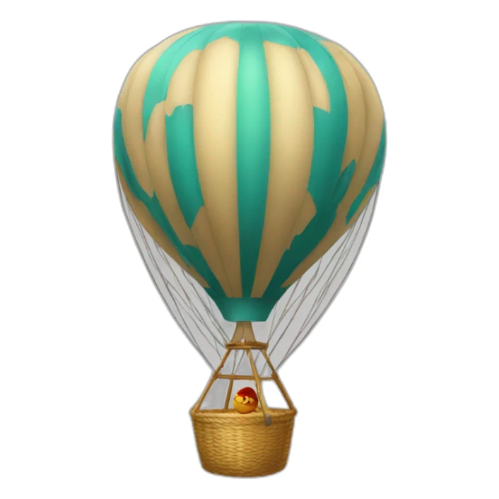montgolfière sticker