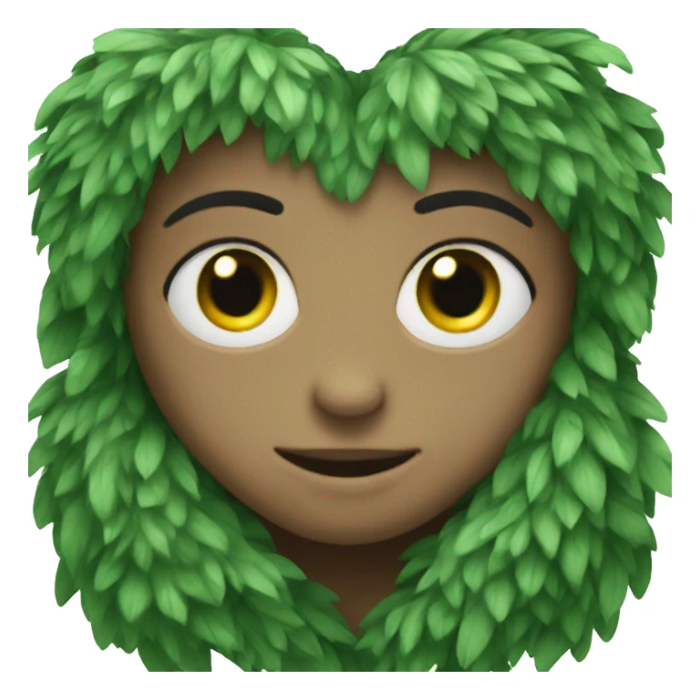 forest green heart sticker