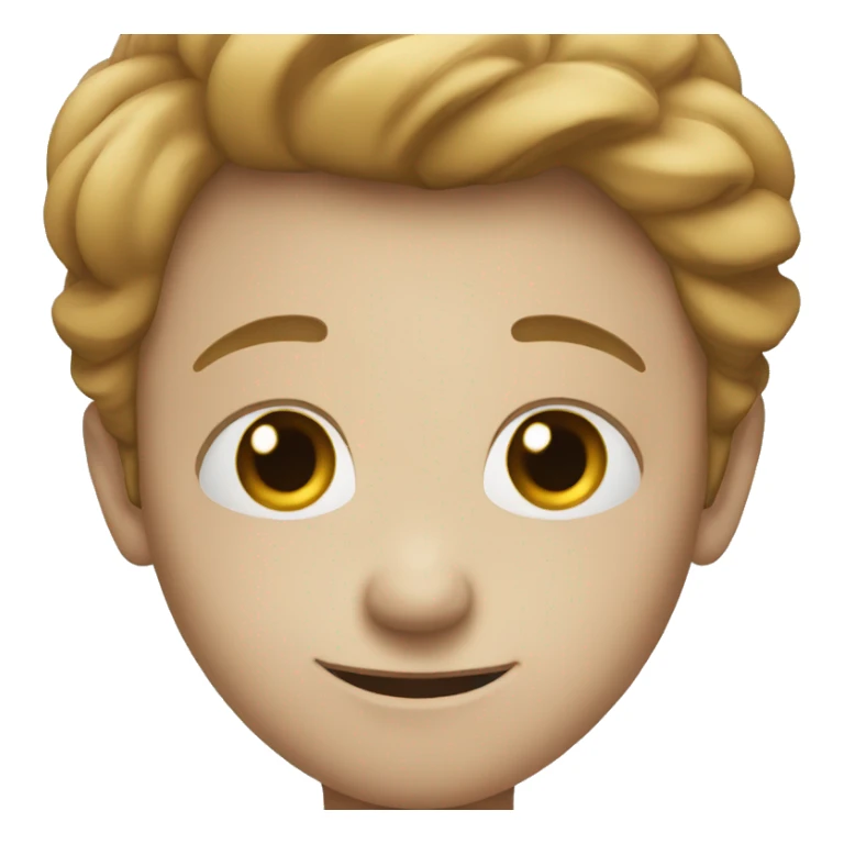 Awkward smile sticker