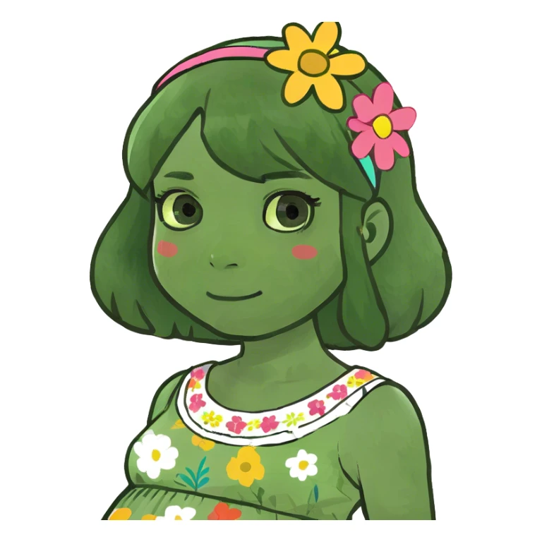 Nico pregnant  sticker