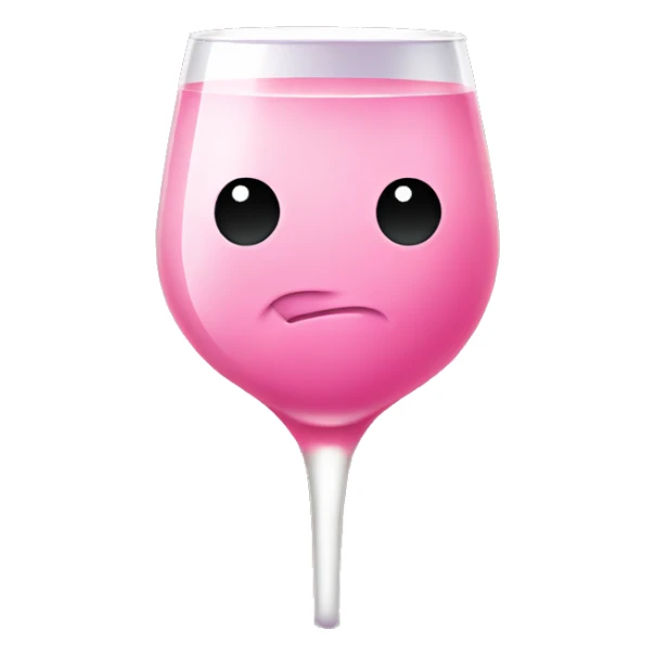 Pink martini with no face sticker