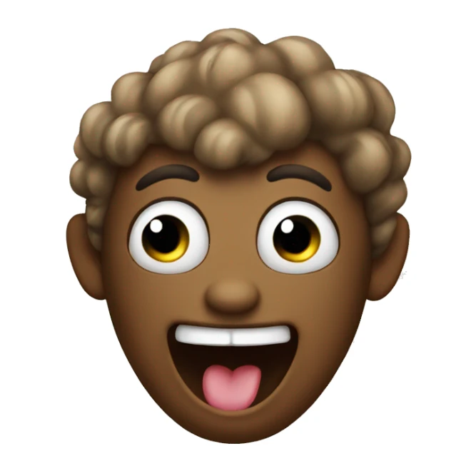 laughing poo sticker