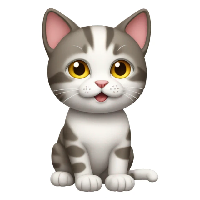 sport cat sticker