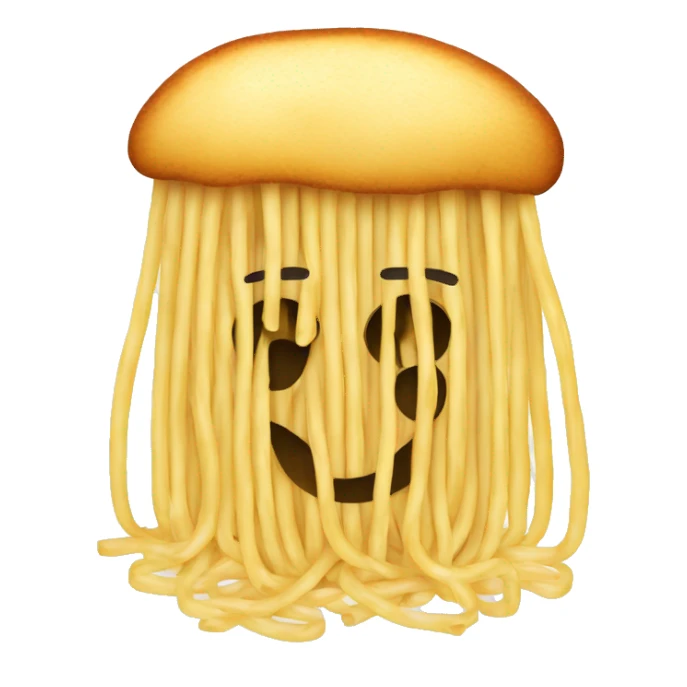 spaghetti with way too much parmesan sticker