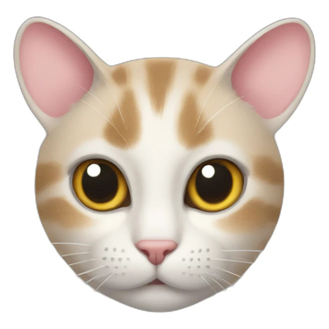 cat and mouse hybrid sticker