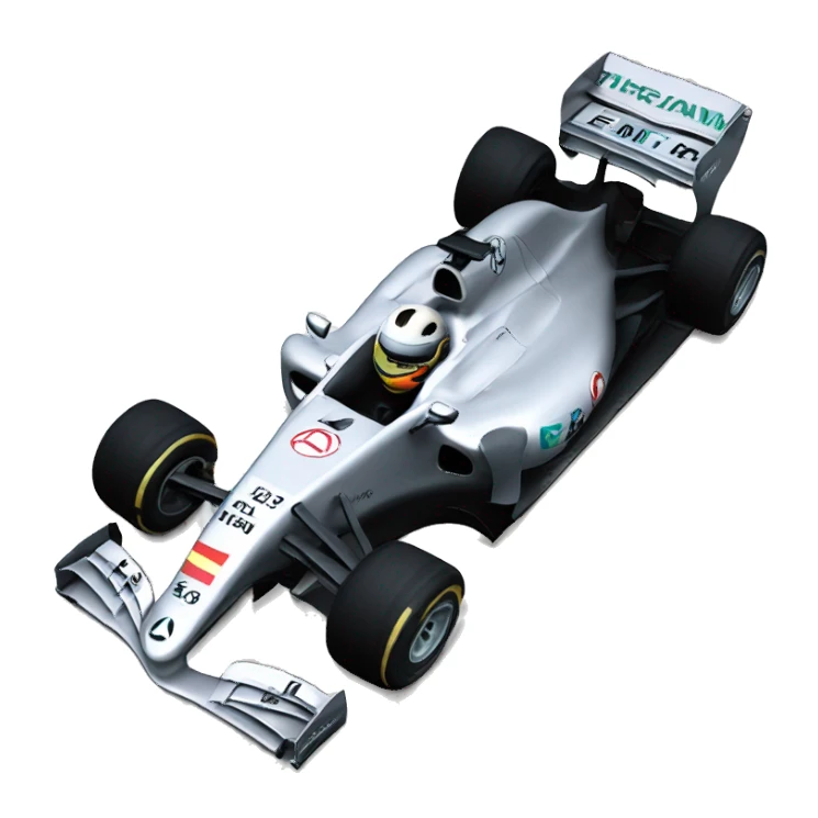 f1 2003 mercedes sticker