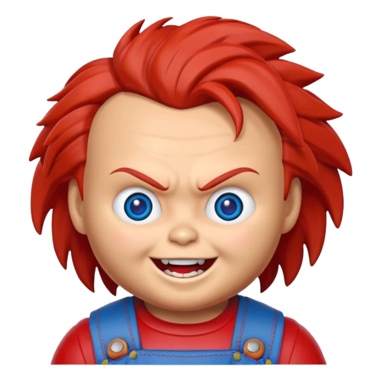 Un emojin de chuky sticker