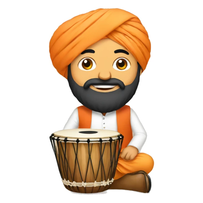 Sardar tabla sticker