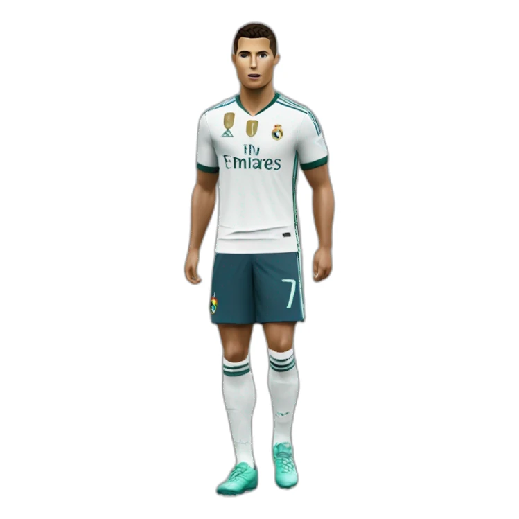 cristiano ronaldo full body sticker