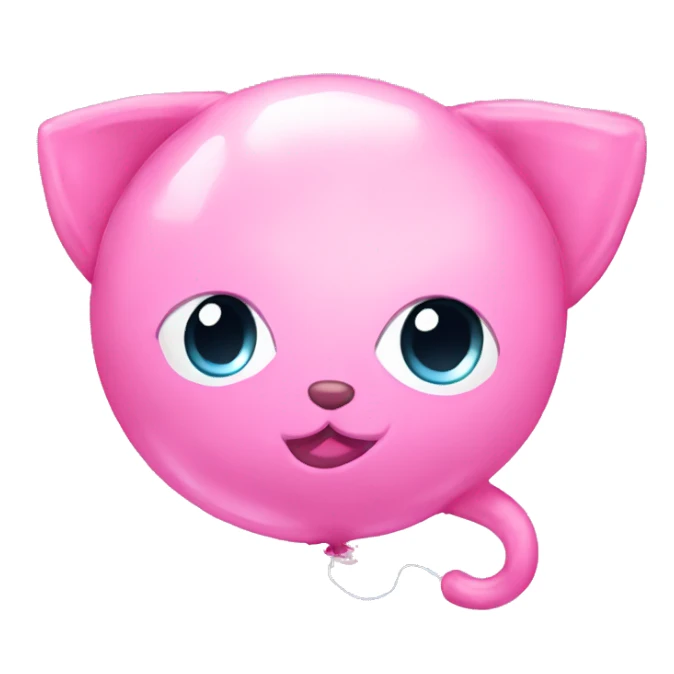 jiggypuff pink balloon sticker