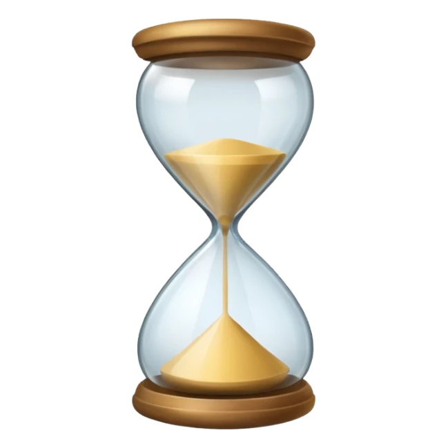 white Hourglasse sticker