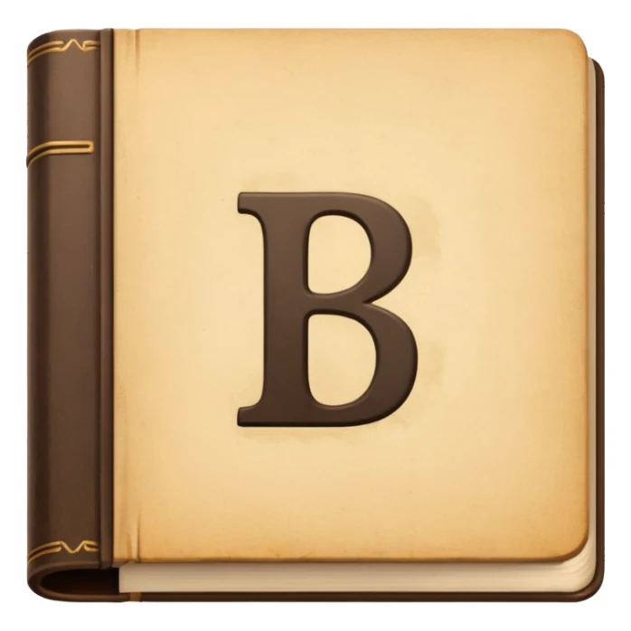 a book with "B1" on its cover sticker