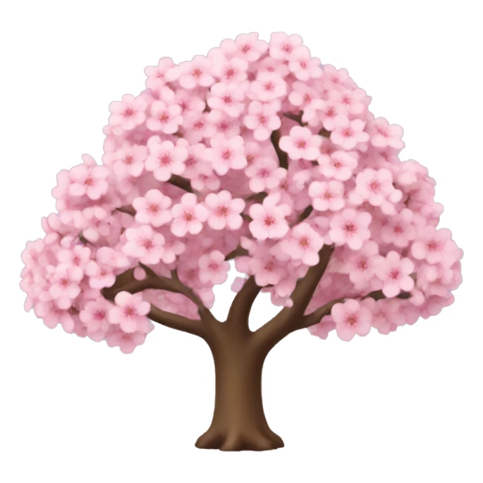 sakura tree sticker