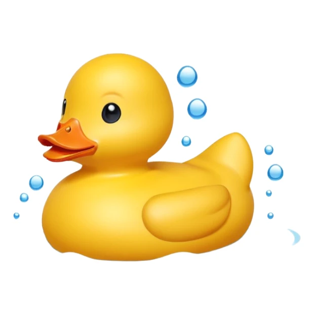 yellow duck sticker