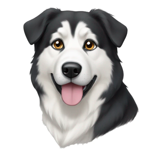 Great Pyrenees husky mix  sticker