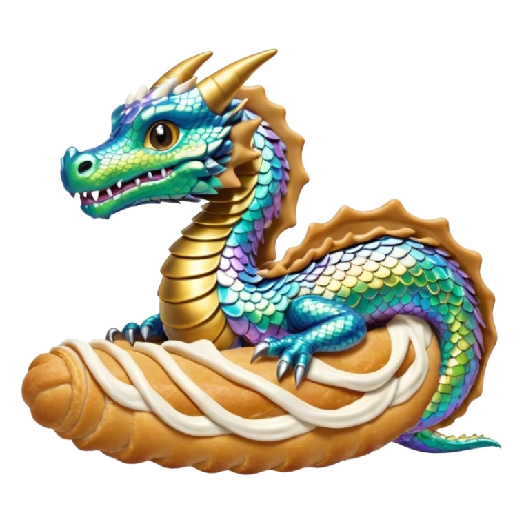Slick dragon mixed cananoli sticker