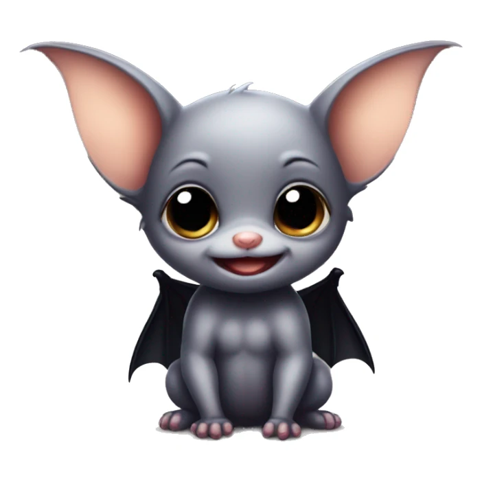 Cute baby bat  sticker