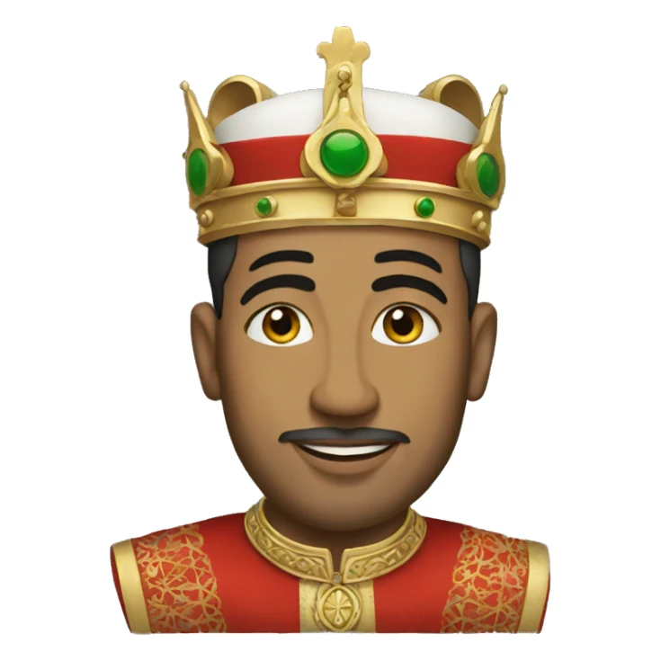 King of morocco sticker