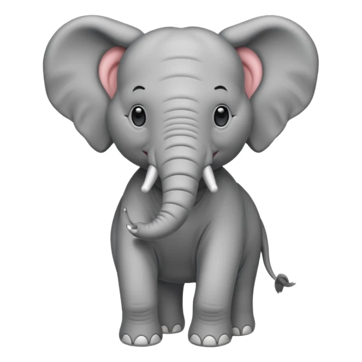 elephant whole body sticker
