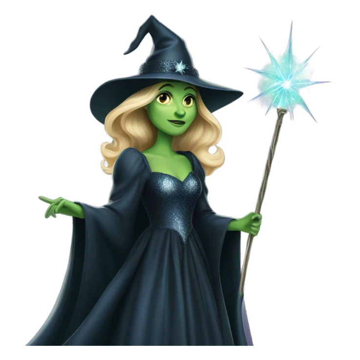 Glinda evil Elpba good sticker