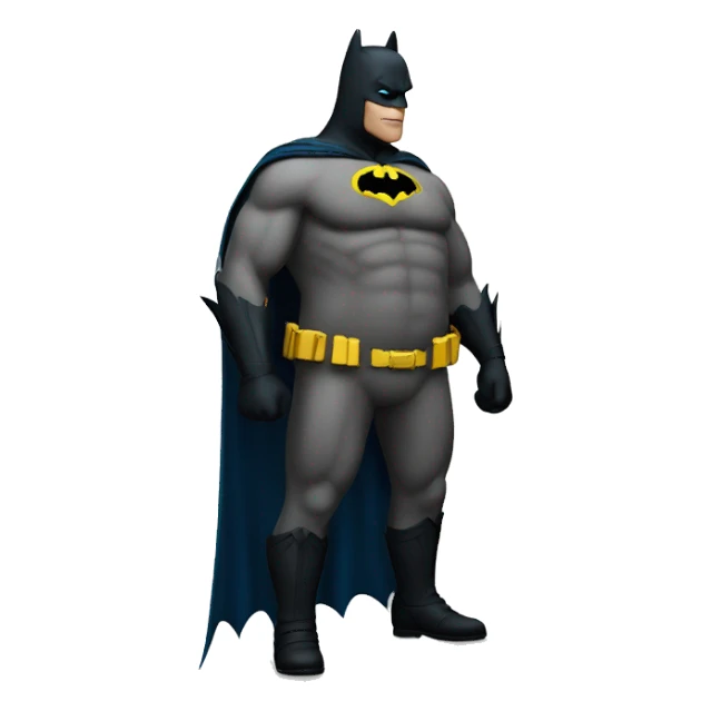 Batman with a fat booty sticker