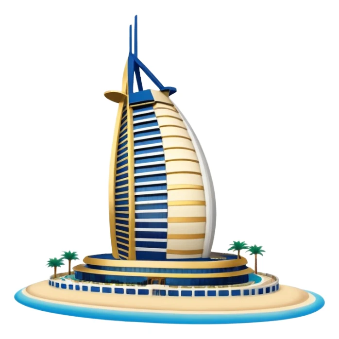 Burj Al Arab sticker