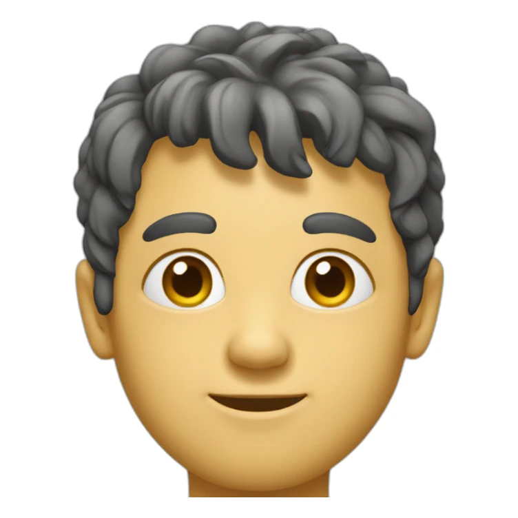 Tête avec un pied sticker