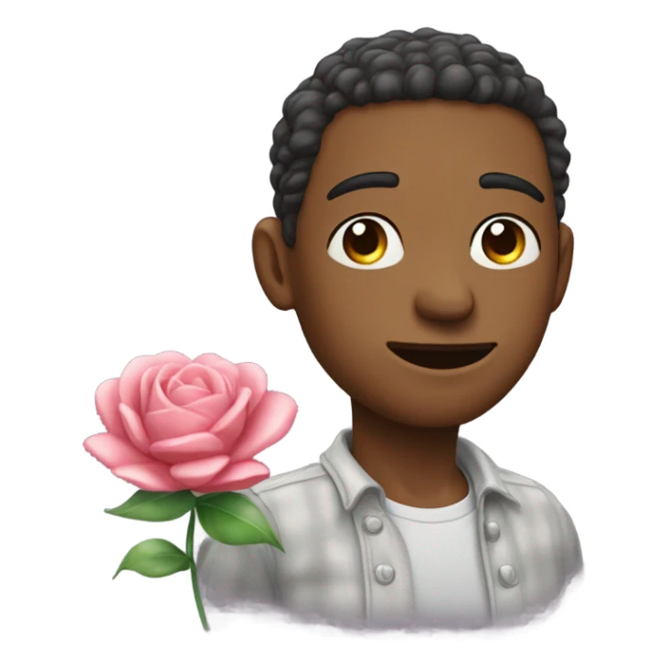 Guy in love  sticker