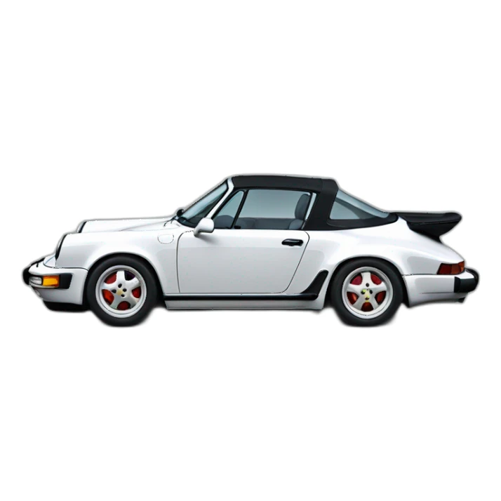 Une Porsche 964 targa sticker
