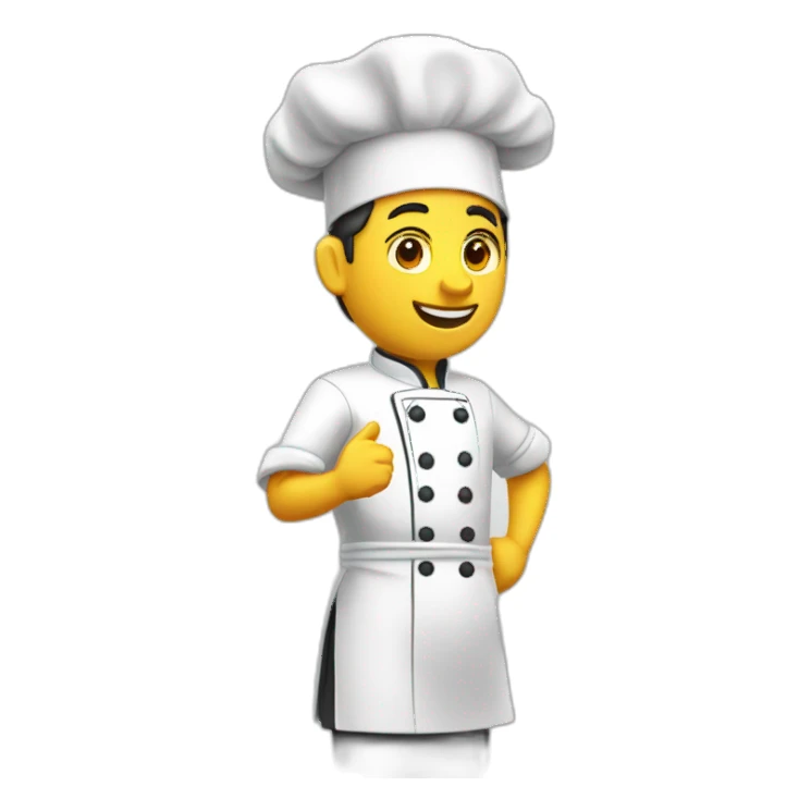Restaurant chef animation  sticker