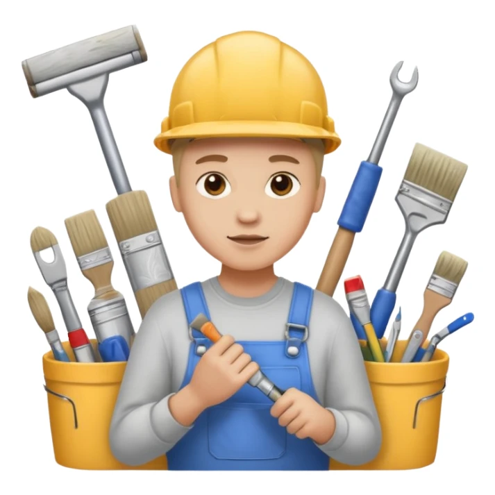 renovating apartment sticker