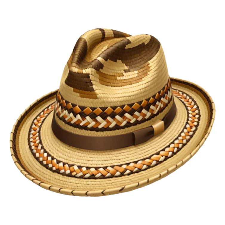 Sombrero vueltiao vallenato sticker