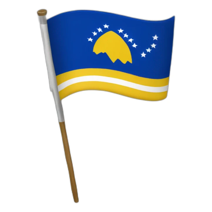 Bosnian army flag sticker