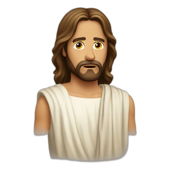 Jesus is disappointed sticker