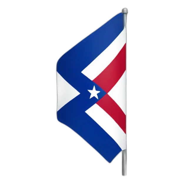 Dominican Republic flag sticker