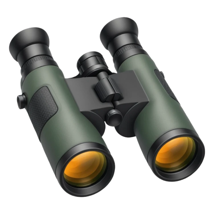 binoculars with large lenses sticker
