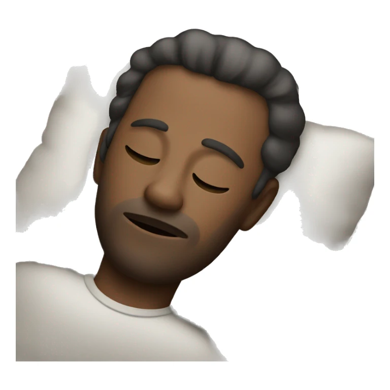 relaxing person sticker