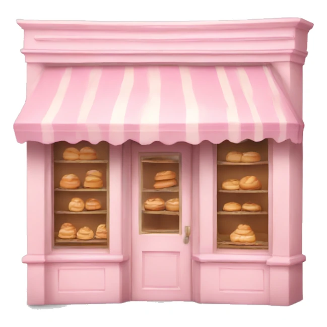 Light pink boulangerie  sticker