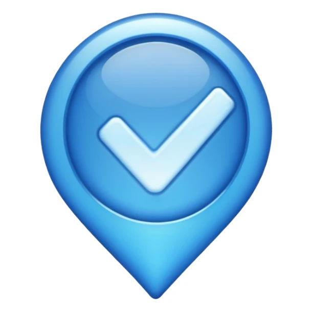 Verified blue tick imoji  sticker