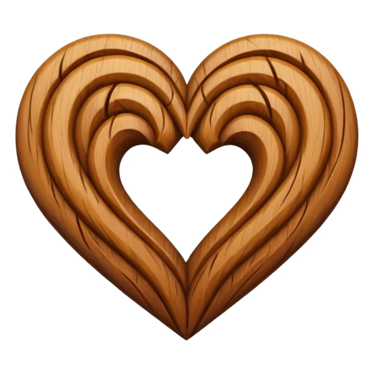 Nature hearts sticker