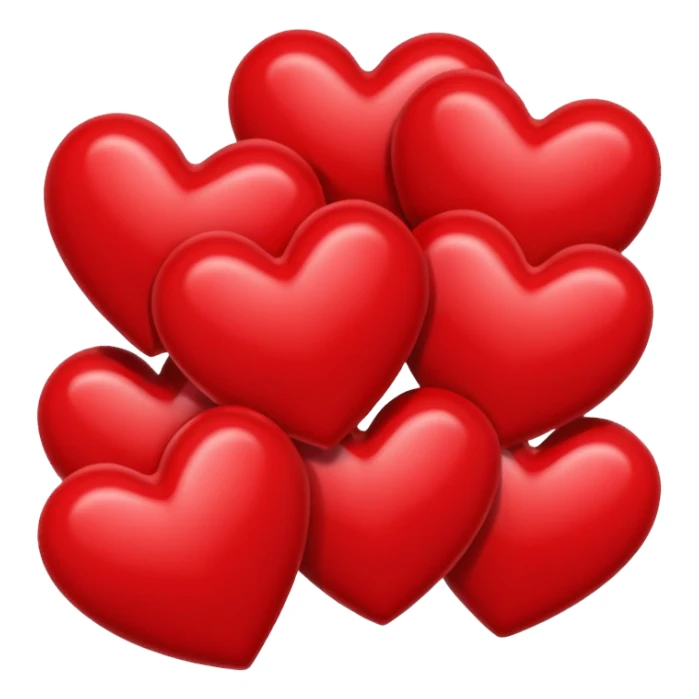 1 million hearts sticker