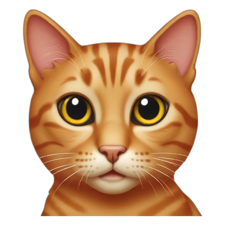cat red sticker